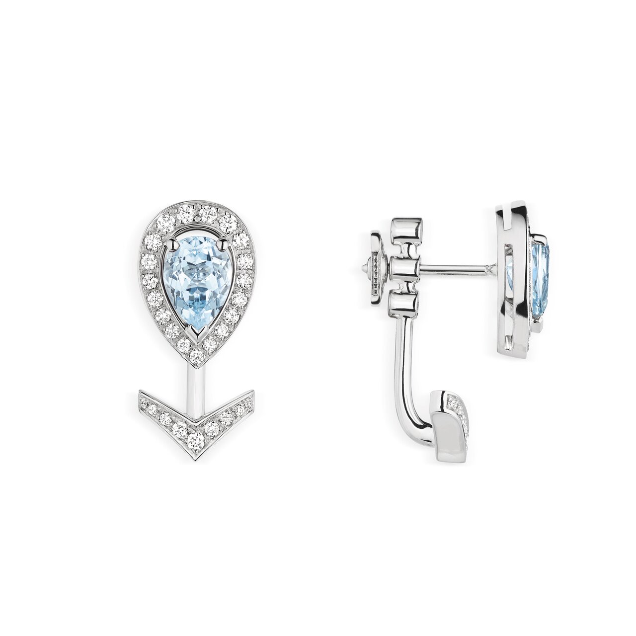 CHAUMET MONO ORECCHINO COLLEZIONE “JOSEPHINE AIGRETTE”