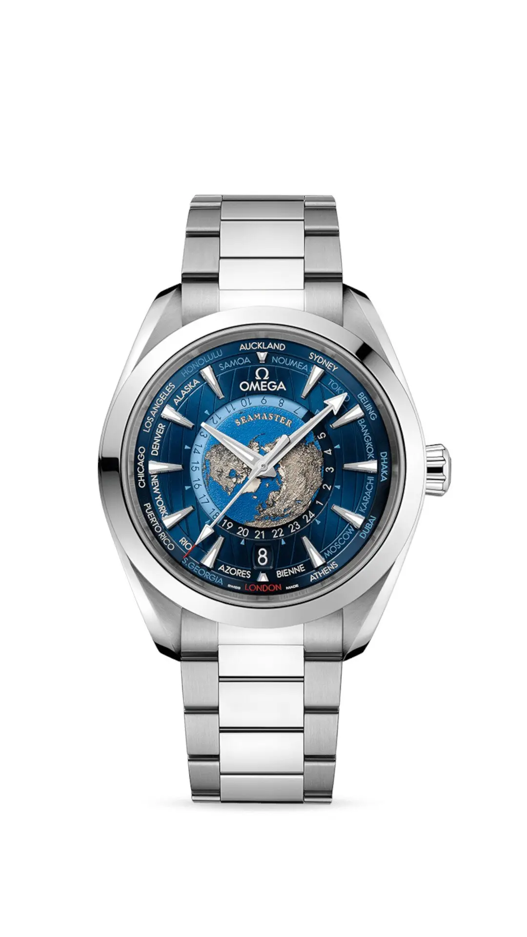 OMEGA SEAMASTER AQUA TERRA WORLDTIMER