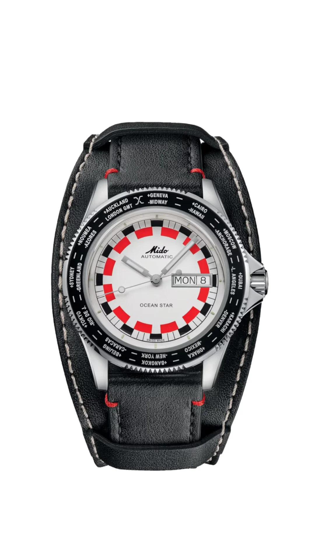MIDO OCEAN STAR WORLDTIMER