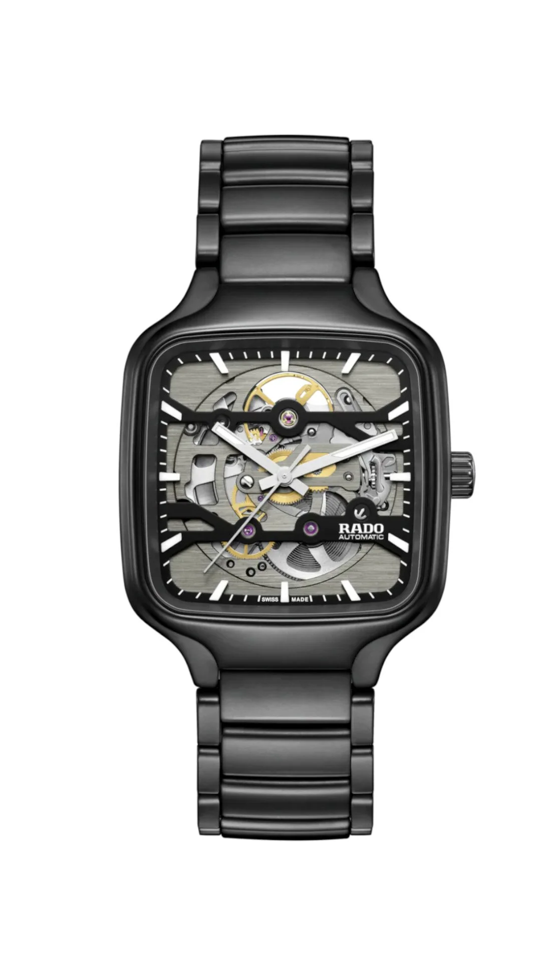 RADO TRUE SQUARE AUTOMATIC SKELETON