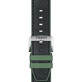TISSOT CINTURINO IN CUOIO E GOMMA - ANSA 22 MM